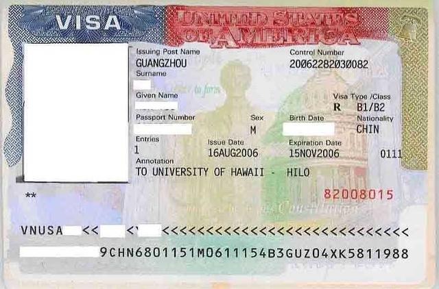 中国办美国的探亲签证可以在那工作吗？