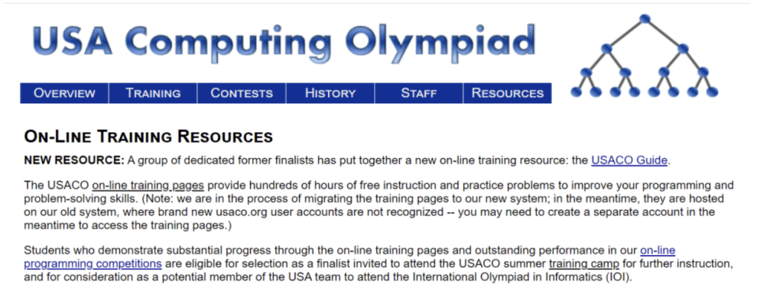 信息爱好者看过来!USACO竞赛等你来战! 信息爱好者看过来!USACO竞赛等你来战!