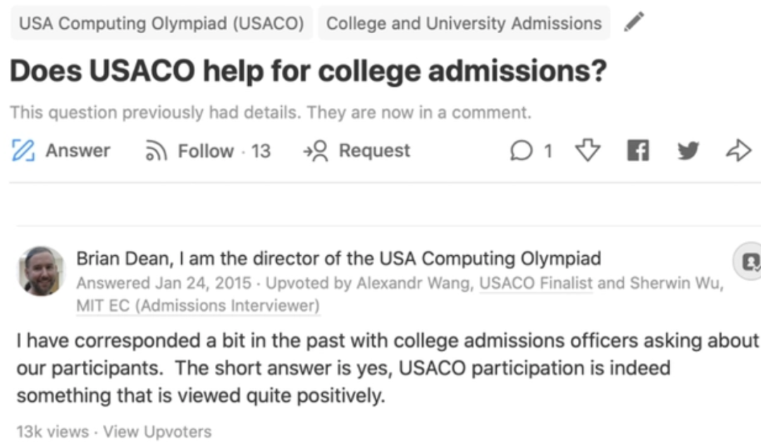 信息爱好者看过来!USACO竞赛等你来战! 信息爱好者看过来!USACO竞赛等你来战!