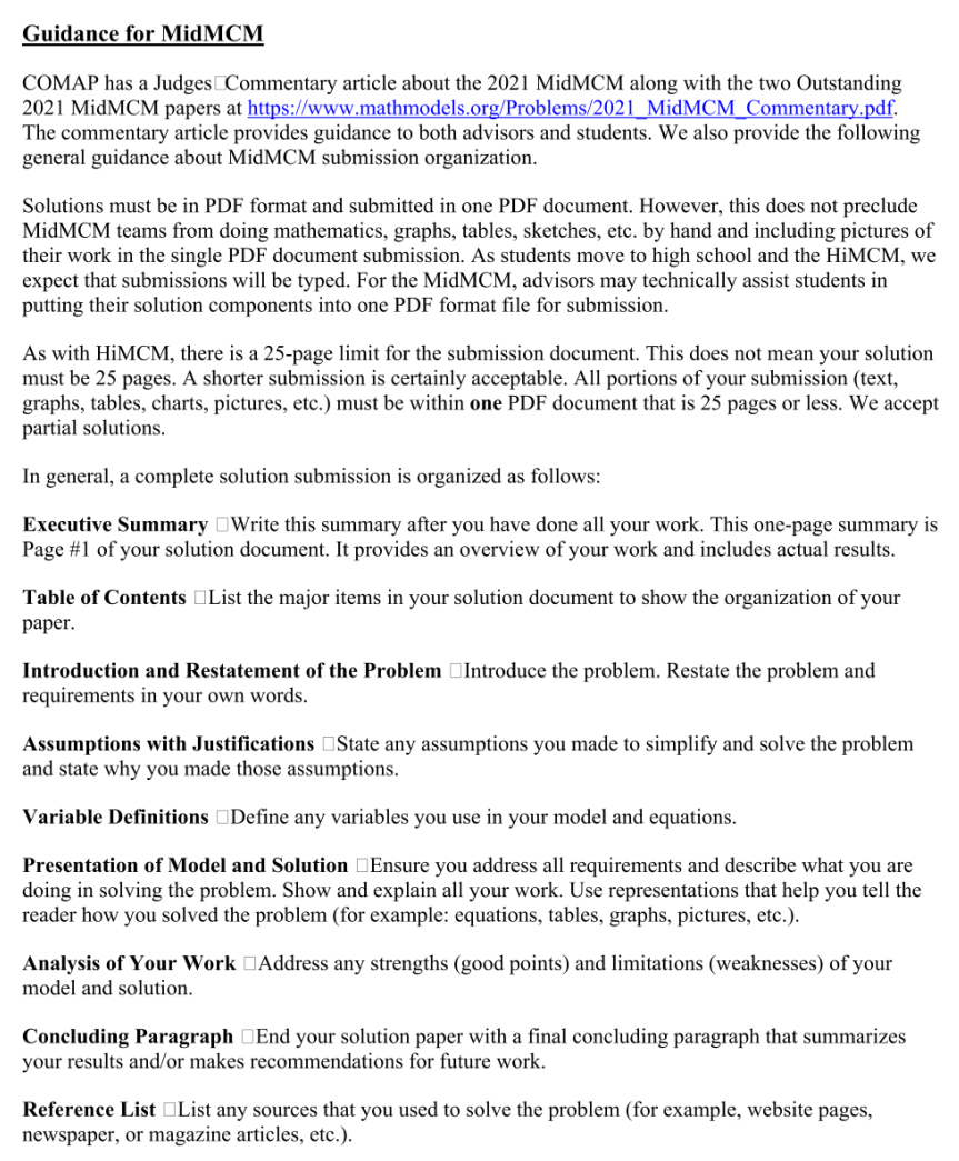 HiMCM / MidMCM 美国初/高中数学建模竞赛2024新赛季,组队备赛进行中! HiMCM / MidMCM 美国初/高中数学建模竞赛2024新赛季,组队备赛进行中!