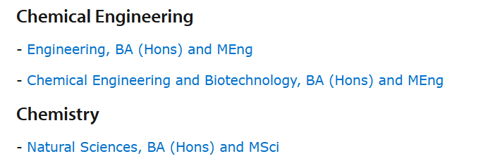 报剑桥大学哪些专业,你一定要参加的“Cambridge Chemistry Challenge (C3L6)”剑桥化学挑战赛? 报剑桥大学哪些专业,你一定要参加的“Cambridge Chemistry Challenge (C3L6)”剑桥化学挑战赛?