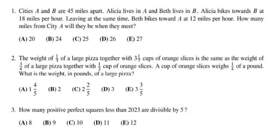 AMC10数学竞赛新手入门必看攻略(AMC10竞赛考试规则/报名方式/含金量/考查知识点/历年真题一文详解) AMC10数学竞赛新手入门必看攻略(AMC10竞赛考试规则/报名方式/含金量/考查知识点/历年真题一文详解)