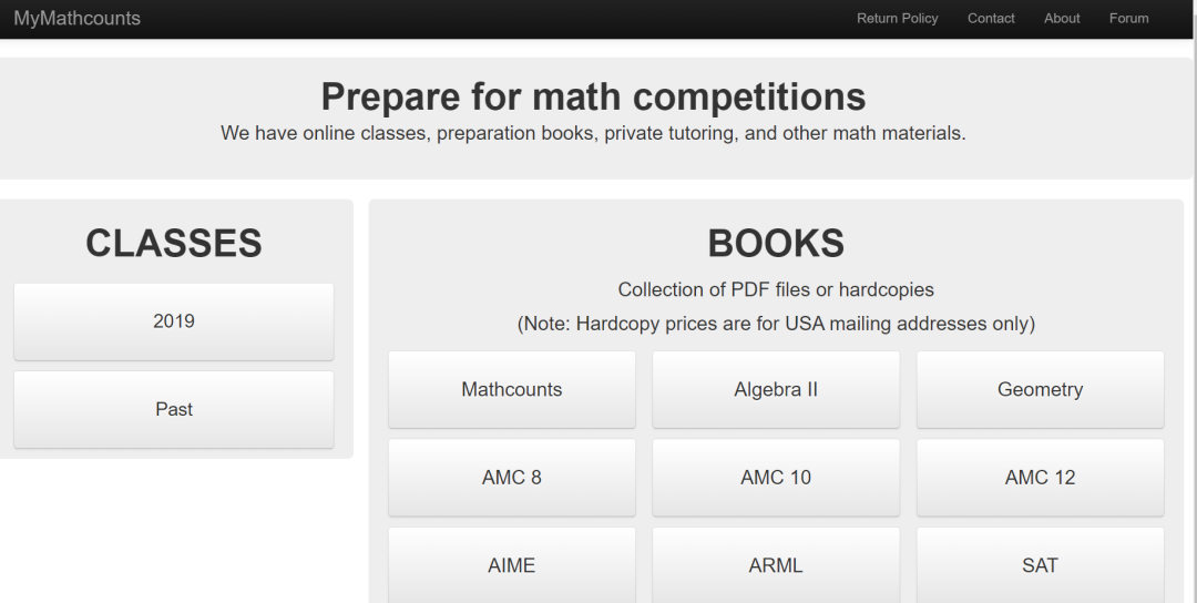 AMC8/10/12竞赛备考必备网站和教材!机构AMC全国线上线下辅导班~ AMC8/10/12竞赛备考必备网站和教材!机构AMC全国线上线下辅导班~