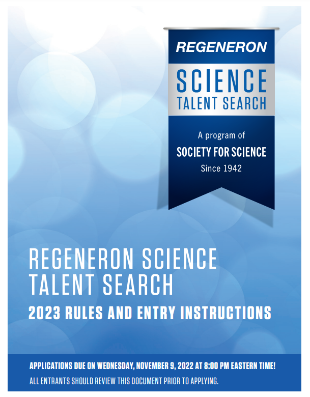 美高学生的科创赛“天花板”!22-23赛季STS开始申报啦!丨推广 美高学生的科创赛“天花板”!22-23赛季STS开始申报啦!丨推广