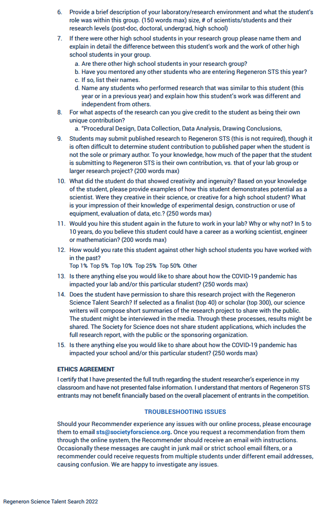 国际竞赛|含金量超高的Regeneron STS全球科学天才奖,2025新赛季备赛冲奖报名中! 国际竞赛|含金量超高的Regeneron STS全球科学天才奖,2025新赛季备赛冲奖报名中!