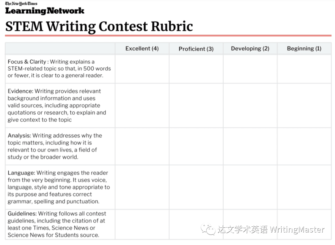 纽约时报STEM备赛倒计时! 纽约时报STEM备赛倒计时!