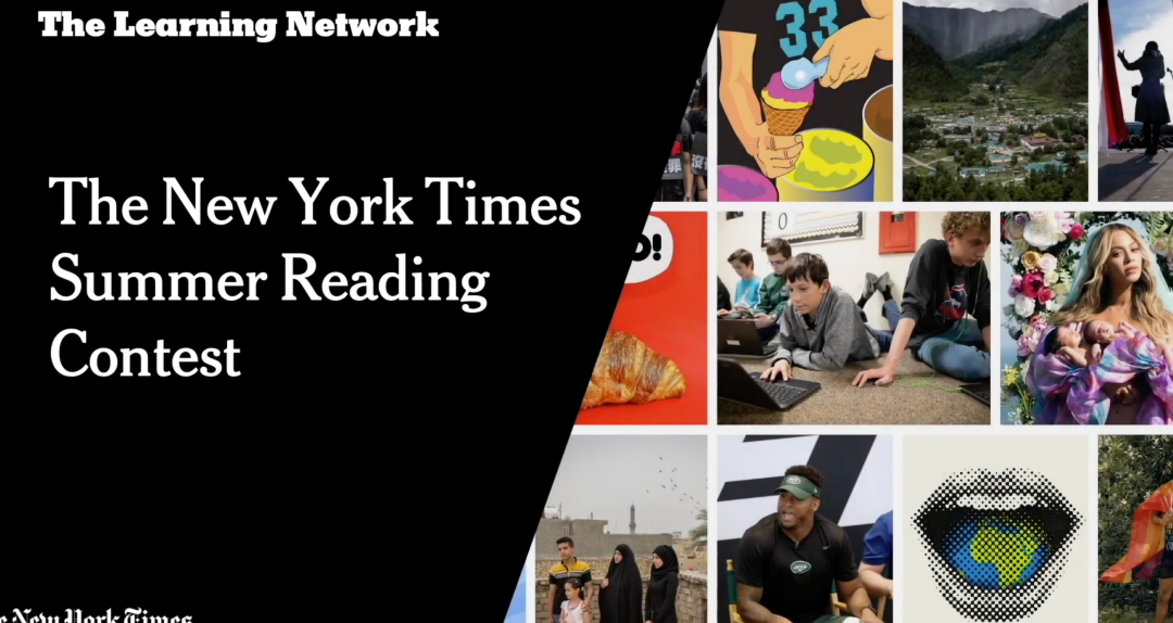 GreenDeer写作竞赛｜Summer Reading Co<i></i>ntest 纽约时报夏季读写比赛