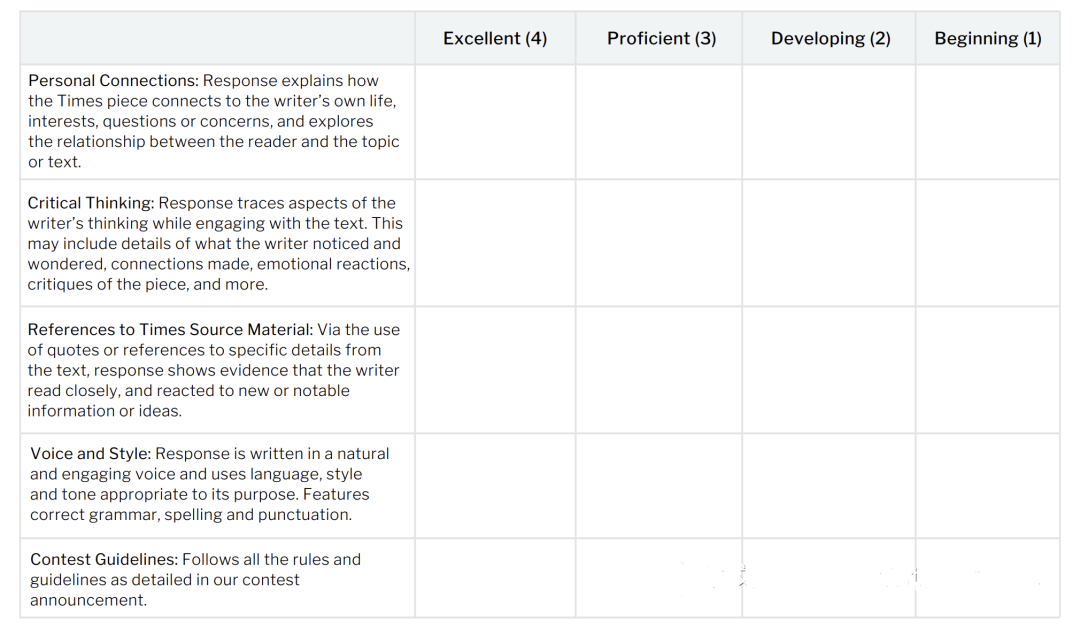 2023纽约时报夏季读写写作大赛报名即将开启,可反复冲奖,力荐 2023纽约时报夏季读写写作大赛报名即将开启,可反复冲奖,力荐