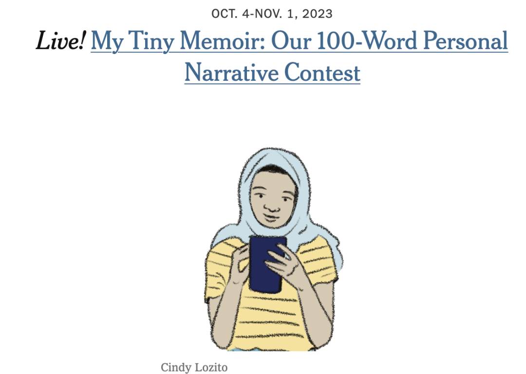 23-24新赛季《纽约时报》写作竞赛更新!8大主题可选! 23-24新赛季《纽约时报》写作竞赛更新!8大主题可选!