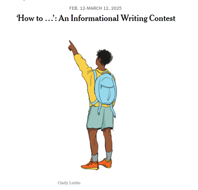 重磅!《纽约时报》写作竞赛日历发布!10大创意类目等你挑战 重磅!《纽约时报》写作竞赛日历发布!10大创意类目等你挑战