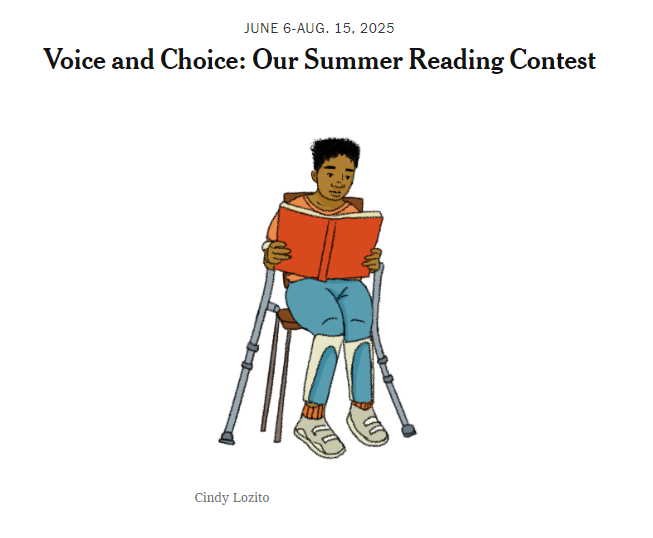 重磅!《纽约时报》写作竞赛日历发布!10大创意类目等你挑战 重磅!《纽约时报》写作竞赛日历发布!10大创意类目等你挑战