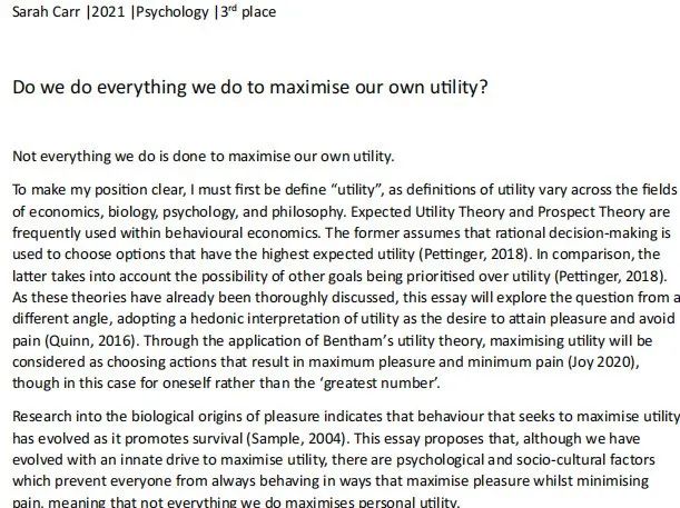 John Locke写作竞赛题目是什么?初级组和高级组有区别吗? John Locke写作竞赛题目是什么?初级组和高级组有区别吗?