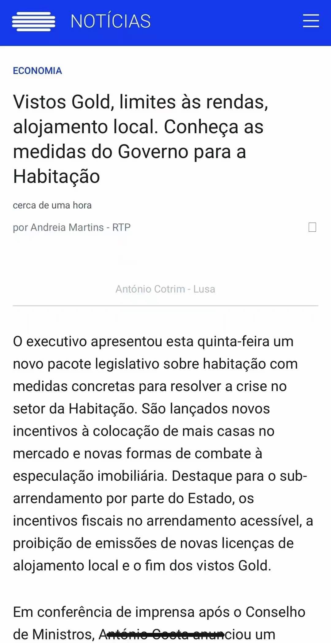 2023年葡萄牙彻底关闭黄金签证项目，不再接受申请