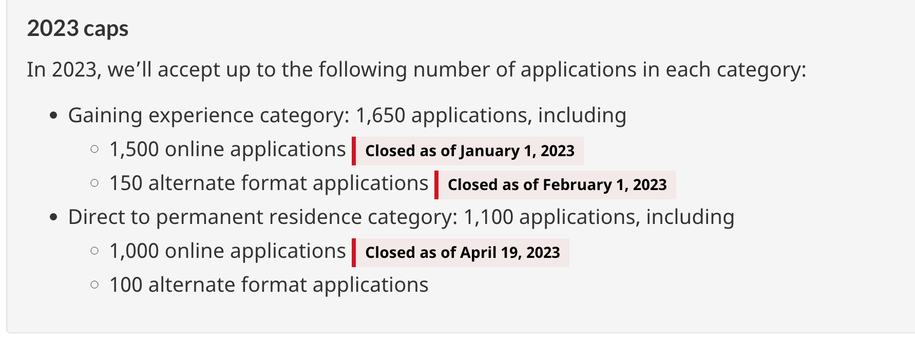 加拿大护理项目Caregivers，感觉有BUG