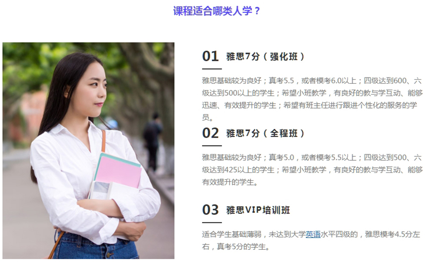 留学雅思托福国际课程培训